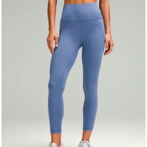 Lululemon Leggings – Size 4, 25" Inseam, Blue